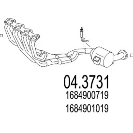 Катализатор MTS 04.3731