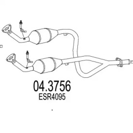 Катализатор MTS 04.3756