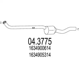 Катализатор MTS 04.3775