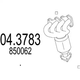 Катализатор MTS 04.3783