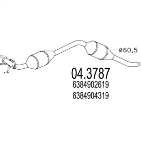 Катализатор MTS 04.3787