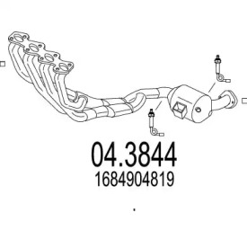 Катализатор MTS 04.3844