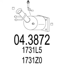 Катализатор MTS 04.3872