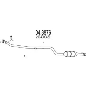 Катализатор MTS 04.3876