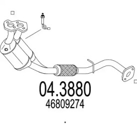 Катализатор MTS 04.3880