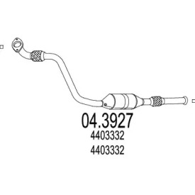 Катализатор MTS 04.3927