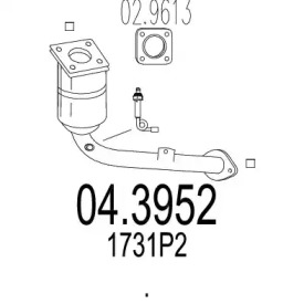 Катализатор MTS 04.3952