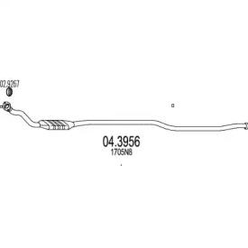Катализатор MTS 04.3956