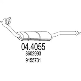 Катализатор MTS 04.4055