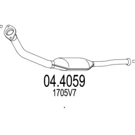 Катализатор MTS 04.4059