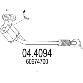 Катализатор MTS 04.4094