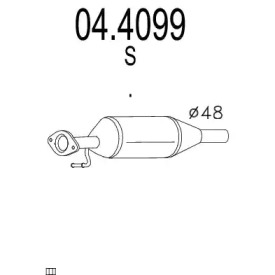 Катализатор MTS 04.4099