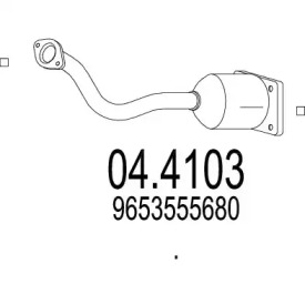 Катализатор MTS 04.4103