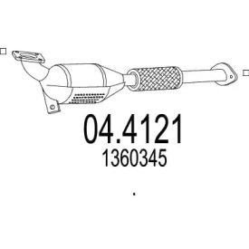 Катализатор MTS 04.4121