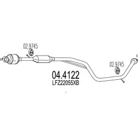Катализатор MTS 04.4122