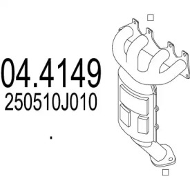 Катализатор MTS 04.4149