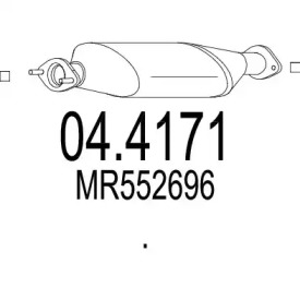 Катализатор MTS 04.4171