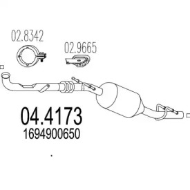 Катализатор MTS 04.4173
