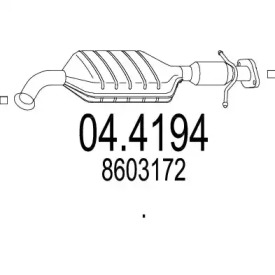 Катализатор MTS 04.4194