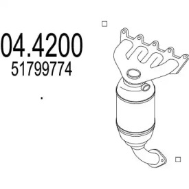 Катализатор MTS 04.4200