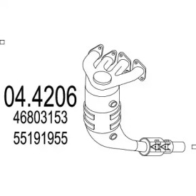 Катализатор MTS 04.4206