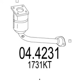 Катализатор MTS 04.4231