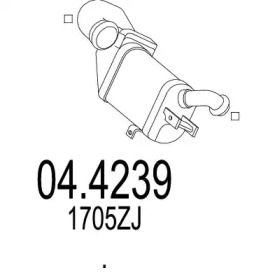 Катализатор MTS 04.4239