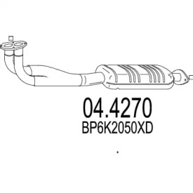 Катализатор MTS 04.4270