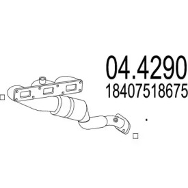 Катализатор MTS 04.4290