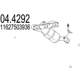 Катализатор MTS 04.4292