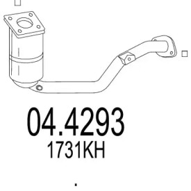 Катализатор MTS 04.4293