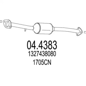 Катализатор MTS 04.4383