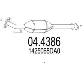 Катализатор MTS 04.4386