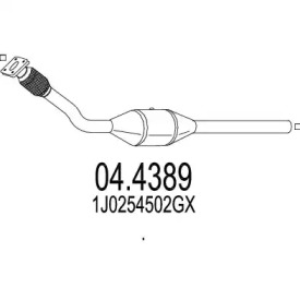 Катализатор MTS 04.4389