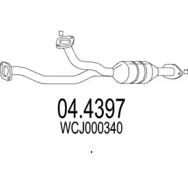 Катализатор MTS 04.4397