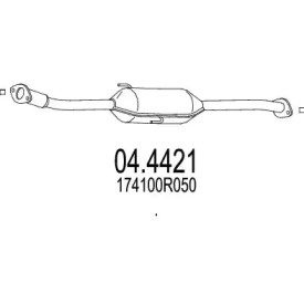 Катализатор MTS 04.4421