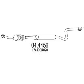 Катализатор MTS 04.4456