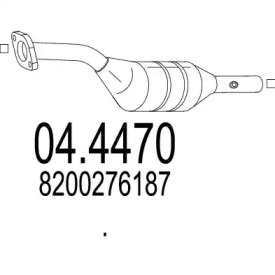 Катализатор MTS 04.4470