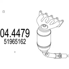 Катализатор MTS 04.4479