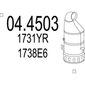 Катализатор MTS 04.4503