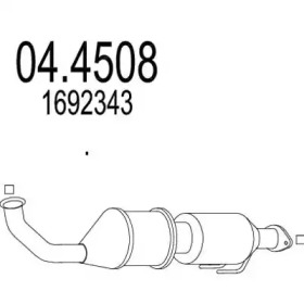 Катализатор MTS 04.4508