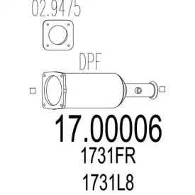 Фильтр MTS 17.00006