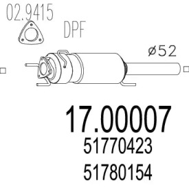 Фильтр MTS 17.00007