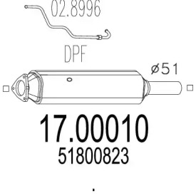 Фильтр MTS 17.00010