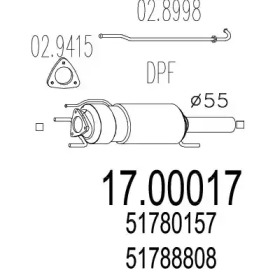 Фильтр MTS 17.00017