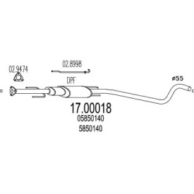 Фильтр MTS 17.00018