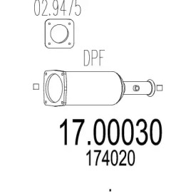 Фильтр MTS 17.00030