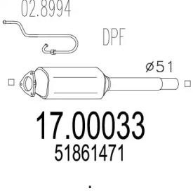 Фильтр MTS 17.00033