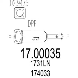 Фильтр MTS 17.00035