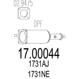 Фильтр MTS 17.00044